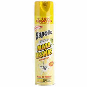 Insecticida Aerosol SAPOLIO Mata Arañas Frasco 360ml