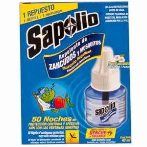 Insecticida SAPOLIO Repelente Perfumado Doypack 40ml