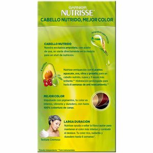 Tinte para Cabello GARNIER Nutrisse 30 Espresso Caja 1un