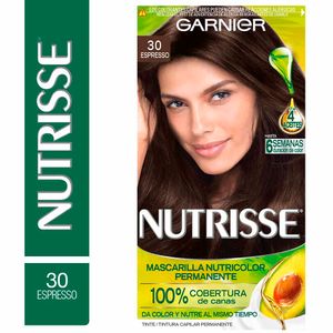 Tinte para Cabello GARNIER Nutrisse 30 Espresso Caja 1un