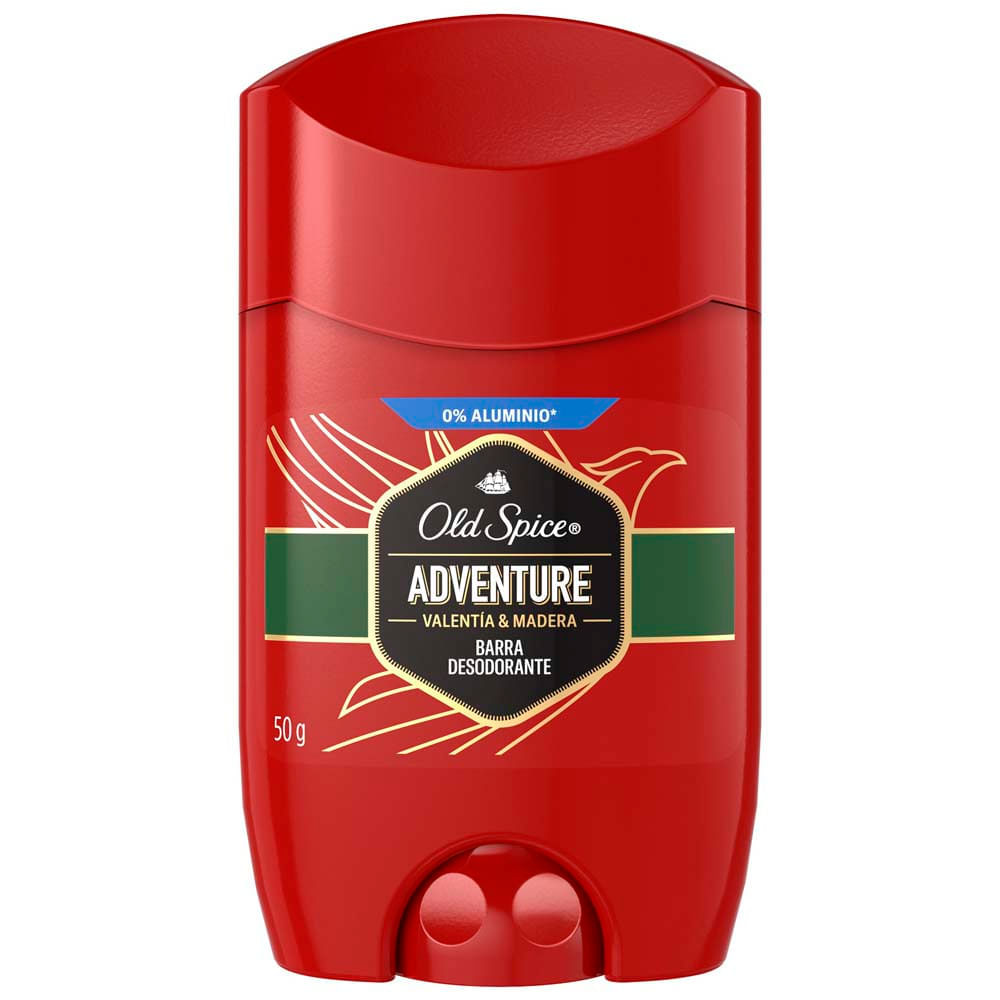 Desodorante En Barra OLD SPICE Adventure Frasco 50g - Real Plaza