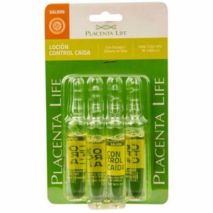 Ampolla PLACENTA LIFE Control Caída Paquete 4un