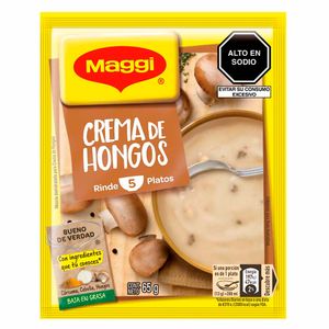 Crema Instantánea MAGGI Champiñones Bolsa 65g