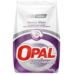 Detergente en Polvo OPAL Advance Bolsa 750g
