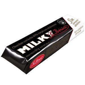 Chocolate Milky LA IBÉRICA Sin Azúcar Barra 50g