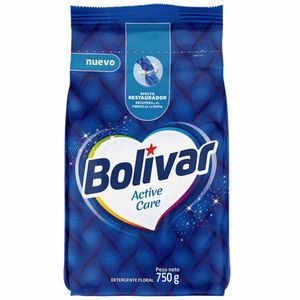 Detergente en Polvo BOLÍVAR Active Care Bolsa 750g