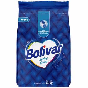 Detergente en Polvo BOLÍVAR Active Care Bolsa 4.2Kg