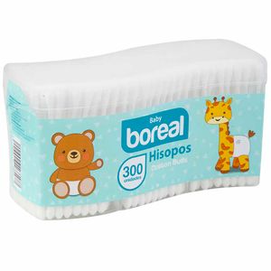 Hisopos para Bebé BOREAL Bolsa 300un