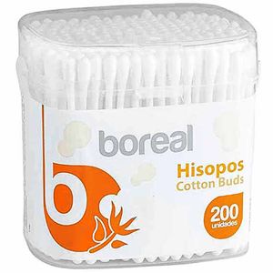Hisopos BOREAL Clásicos Caja 200un