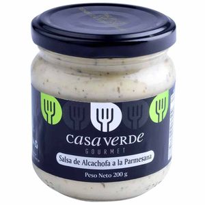 Salsa de Alca Parmesa CASA VERDE Frasco 200g
