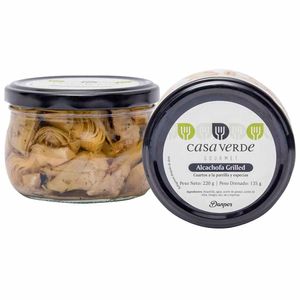 Conserva CASA VERDE Alcachofa grilled marinada Frasco 220Gr