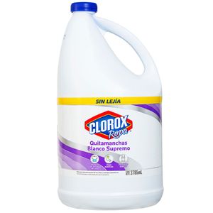 Lejía CLOROX Quitamanchas Ropa Blanca Botella 3.785ml