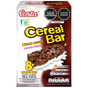 Cereal Bar COSTA Choco Caja 8un