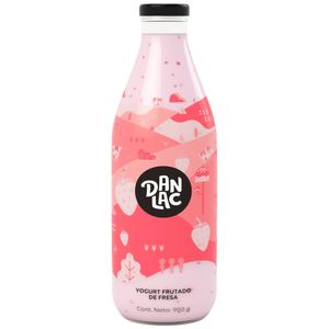 Yogurt Frutado DANLAC Fresa Botella 900g