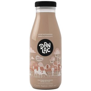 Leche DANLAC Pasteurizada Chocolate Botella 250ml