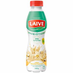Yogurt LAIVE Bio Vainilla Francesa Botella 370g