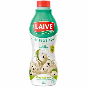 Yogurt LAIVE Probióticos Guanábana Botella 946ml