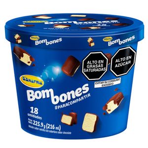 Helado Bombones D'ONOFRIO Pote 216ml