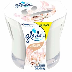 Ambientador GLADE Vela Vainilla Unidad 96g