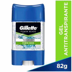 Desodorante en Barra para Hombre GILLETTE Power Beads Power Rush Frasco 82g