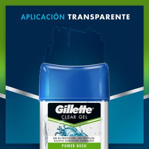 Desodorante en Gel para Hombre GILLETTE Power Rush Frasco 82g