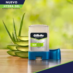 Desodorante en Barra para Hombre GILLETTE Hydra Gel Aloe Frasco 82g