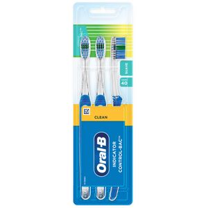 Cepillo Dental ORAL-B Indicator Paquete 3un