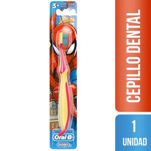 Cepillo de Dientes para Niños ORAL B Spiderman Blíster 1un