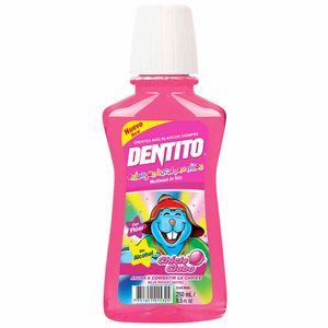 Enjuague Bucal DENTO Kids Tutifrutti Botella 250ml