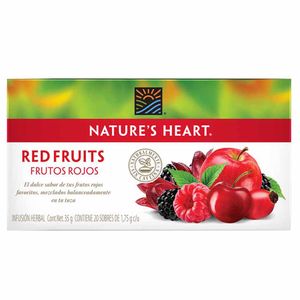 Infusión NATURE'S HEART Frutos Rojos Caja 20un