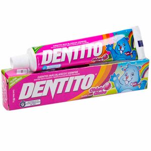 Pasta Dental DENTITO Anticaries Chicle Globo Tubo 90g
