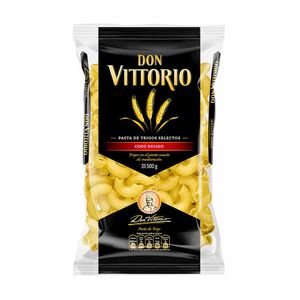 Fideos DON VITTORIO Codo Rayado Bolsa 500g