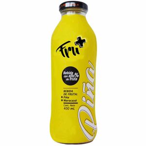 Bebida FRU + Piña Maracuyá Botella 400ml