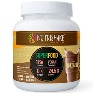 Complemento Nutricional NUTRISHAKE Andino Cacao Pote 500g