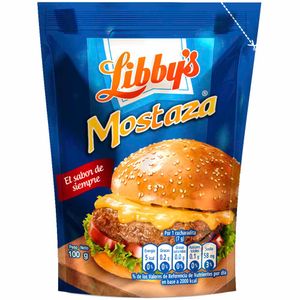 Mostaza LIBBY'S Base de semilla de mostaza Doypack 100Gr