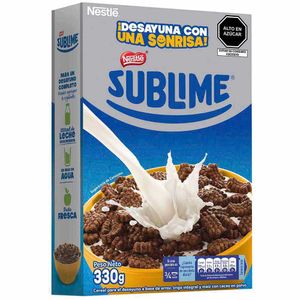 Cereal NESTLÉ SUBLIME Chocolate Caja 330g