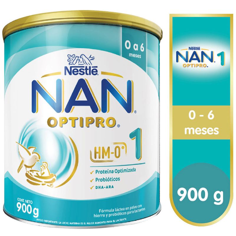 Nan 1 OptimalPro De 0 a 6 meses Lata Con 800 g –