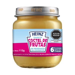 Colado HEINZ Cocktail de Frutas Frasco 113g