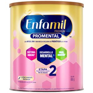 Fórmula Infantil MFGM ENFAMIL Premiun 2 (6-12m) Lata 850g