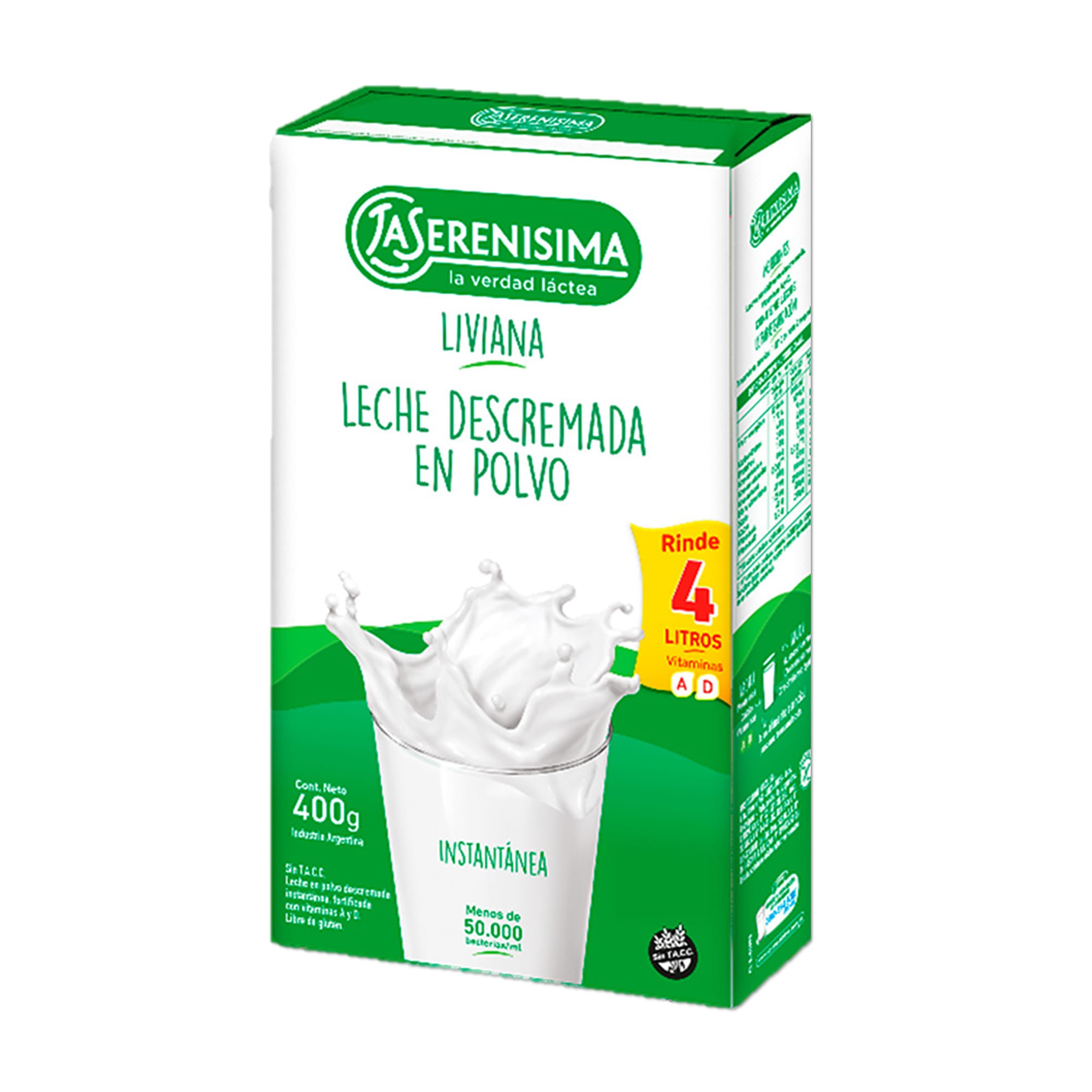 Leche en Polvo GLORIA Bolsa 96g