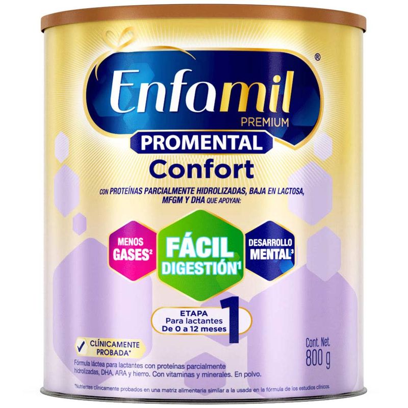 Fórmula Infantil MFGM ENFAMIL Confort Premium 1 (0-12m) Lata 850gr