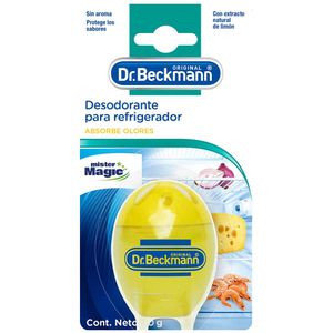 Desodorante para Refrigerador DR. BECKMANN Absorbe Olores Limón Paquete 40g