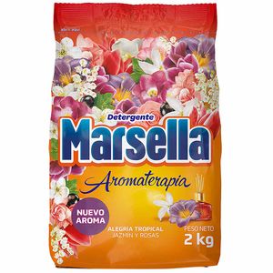Detergente MARSELLA Alegría Tropical Bolsa 2Kg