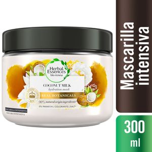 Mascarilla Tratamiento Capilar Bio:Renew HERBAL ESSENCES Coconut Milk Frasco 300ml