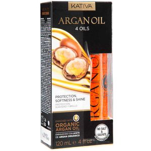 Loción Capilar KATIVA Argán 4 Oils Frasco 120ml