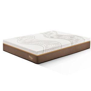 Colchón Royal Abrazzo 2.0 plazas + 2 almohadas viscoelásticas + protector