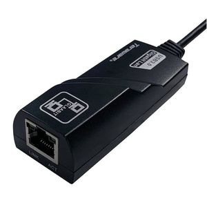 Adaptador Teraware tipo C a lan RJ-45, negro