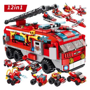 Bloques de Construcción Bombero Brigada Fire de 561 pcs