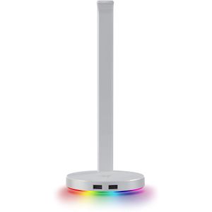 Audífonos Razer Base Gamer Para USB 3.0 Hub Gaming Chroma V2 Mercury - RC21-01510300-R3M1