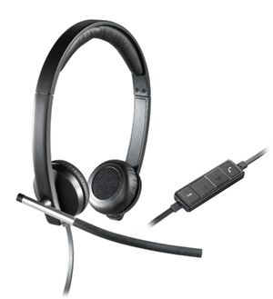 Audífono Logitech con Micro B2B H650E Headset Stereo USB - 981-000518